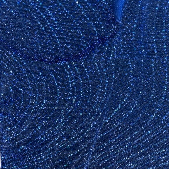 Glam Sparkle Sapphire Blue Dress Emerald Sundae Size 4-6 Small Party Holiday - Picture 4 of 10